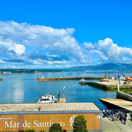 Ferienwohnung Exclusivo Atico Boutique Con Vistas Al Mar Vilanova de Arousa Exterior foto
